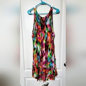 LONG MULTI COLOR TANK DENIM 24/7 SIZE 28W